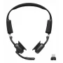 SHOKZ OpenMeet UC bezprzewodowy zestaw słuchawkowy Bluetooth z przewodnictwem kostnym do wideokonferencji z adapterem USB-C