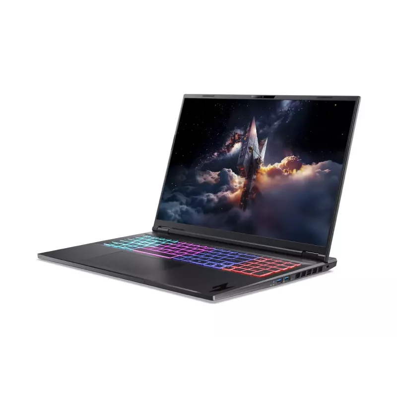 Laptop Acer Nitro 18 AI AMD AN18-61-R952 AMD Ryzen AI 9 365 45,7 cm (18 cali) WQXGA 32 GB DDR5-SDRAM 2 TB SSD NVIDIA GeForce RTX 5070 Ti Wi-Fi 6E (802.11ax) Windows 11 Home niemiecki Czarny