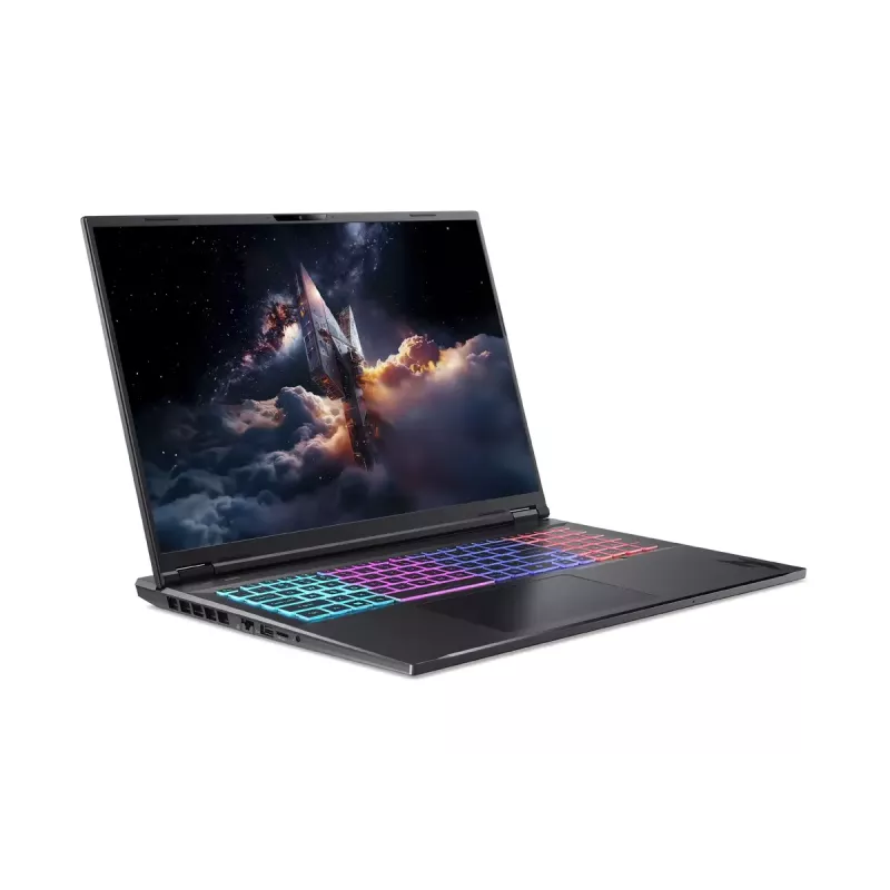 Laptop Acer Nitro 18 AI AMD AN18-61-R952 AMD Ryzen AI 9 365 45,7 cm (18 cali) WQXGA 32 GB DDR5-SDRAM 2 TB SSD NVIDIA GeForce RTX 5070 Ti Wi-Fi 6E (802.11ax) Windows 11 Home niemiecki Czarny