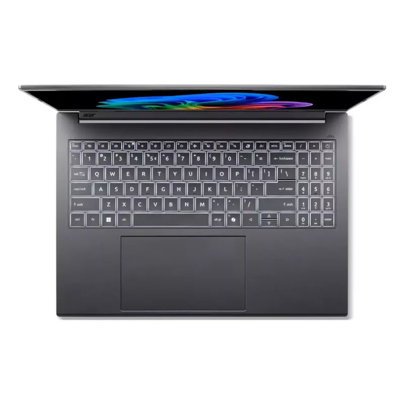 Laptop Acer Aspire 16 AI A16-52M-916J — Intel Core Ultra 9 288V, 16 cali WUXGA (1920x1200), 32 GB LPDDR5x, 1 TB SSD, Intel Arc 140V, Windows 11 Home, szary
