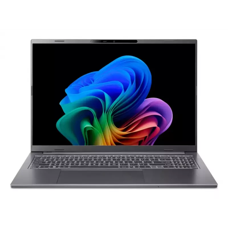Laptop Acer Aspire 16 AI A16-52M-916J — Intel Core Ultra 9 288V, 16 cali WUXGA (1920x1200), 32 GB LPDDR5x, 1 TB SSD, Intel Arc 140V, Windows 11 Home, szary