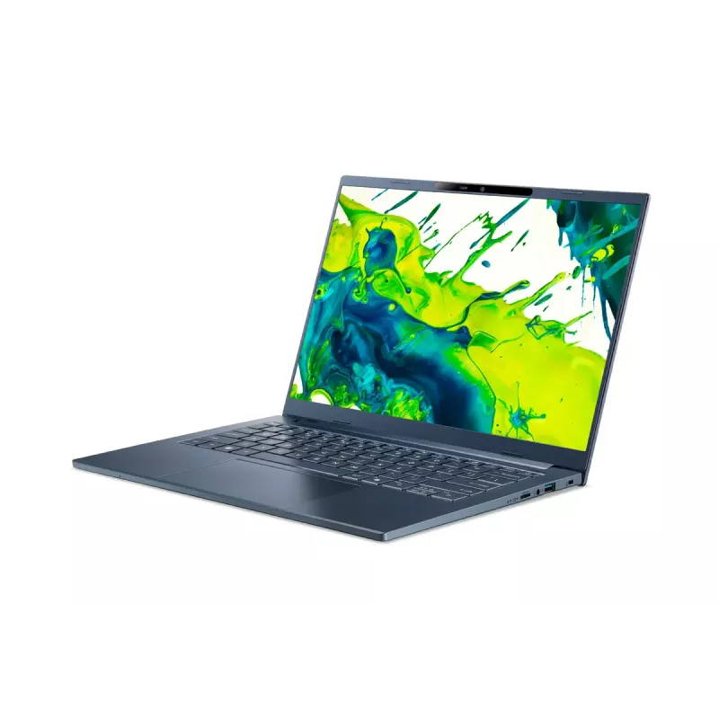 Acer Aspire 14 AI A14-11M-X9PB Laptop, 14 cali WUXGA, Snapdragon X1-26-100, 16 GB RAM, 512 GB SSD, Windows 11 Home, Niebieski