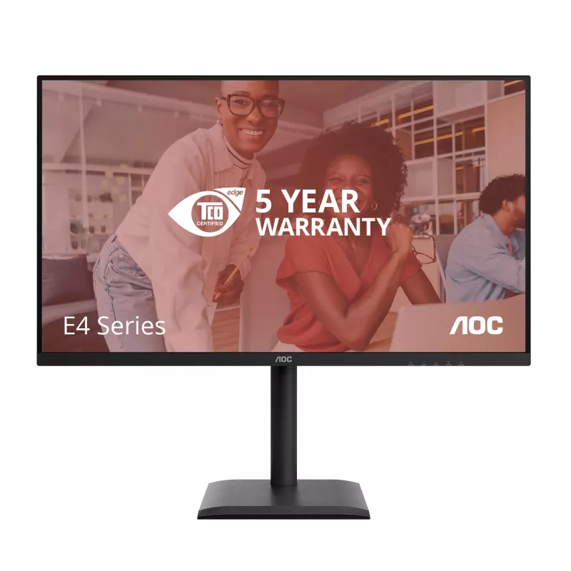 Monitor AOC E4 Q32E4U 80 cm (31,5 cala) 2560 x 1440 pikseli Quad HD LED Czarny