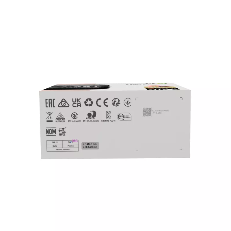 Amazfit Bip 5 4,85 cm (1,91 cala) TFT 45,9 mm Cyfrowy 320 x 380 pikseli Dotykowy Biały GPS (satelitarny)
