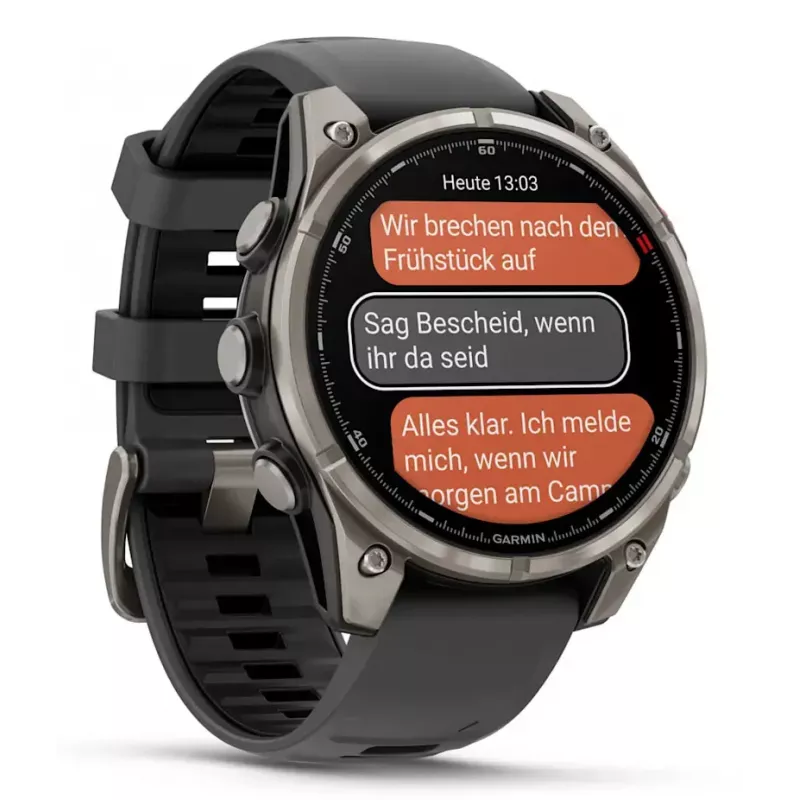 Smartwatch Garmin fēnix 8 Pro AMOLED 1,4 cala 454x454 GPS Wi-Fi