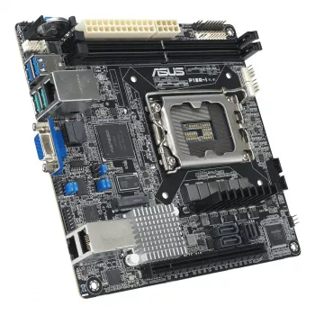 Płyta główna ASUS P13R-I Mini ITX, chipset Intel C262, LGA 1700, DDR5, 2x DIMM, 64 GB, 6x SATA III, 3x RJ-45