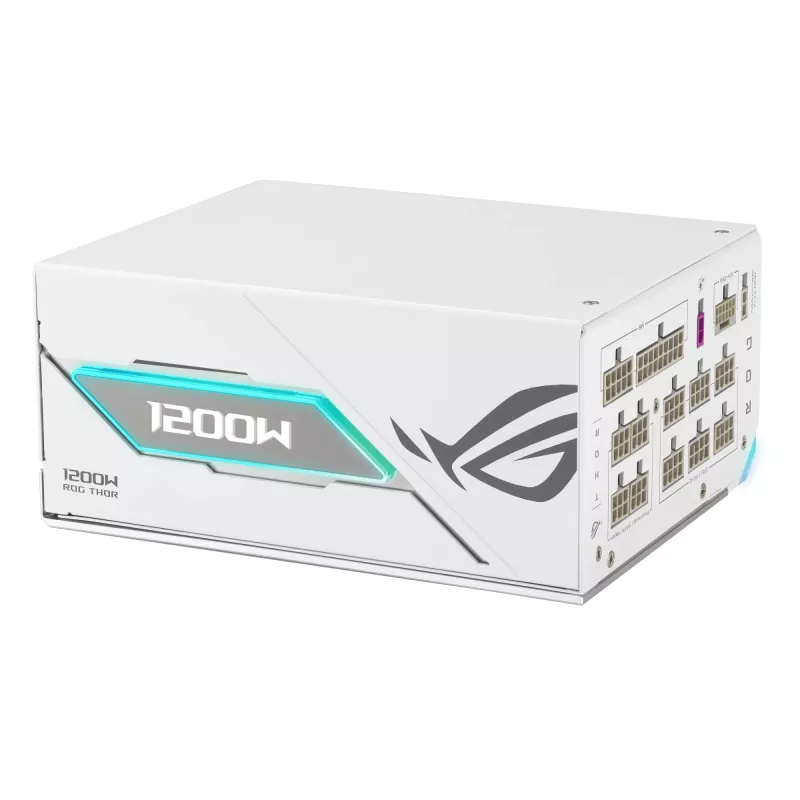 Zasilacz ASUS ROG THOR-1200P3-biały-GAMING 1200 W ATX 20+4 pin, 80 PLUS Platinum, biały