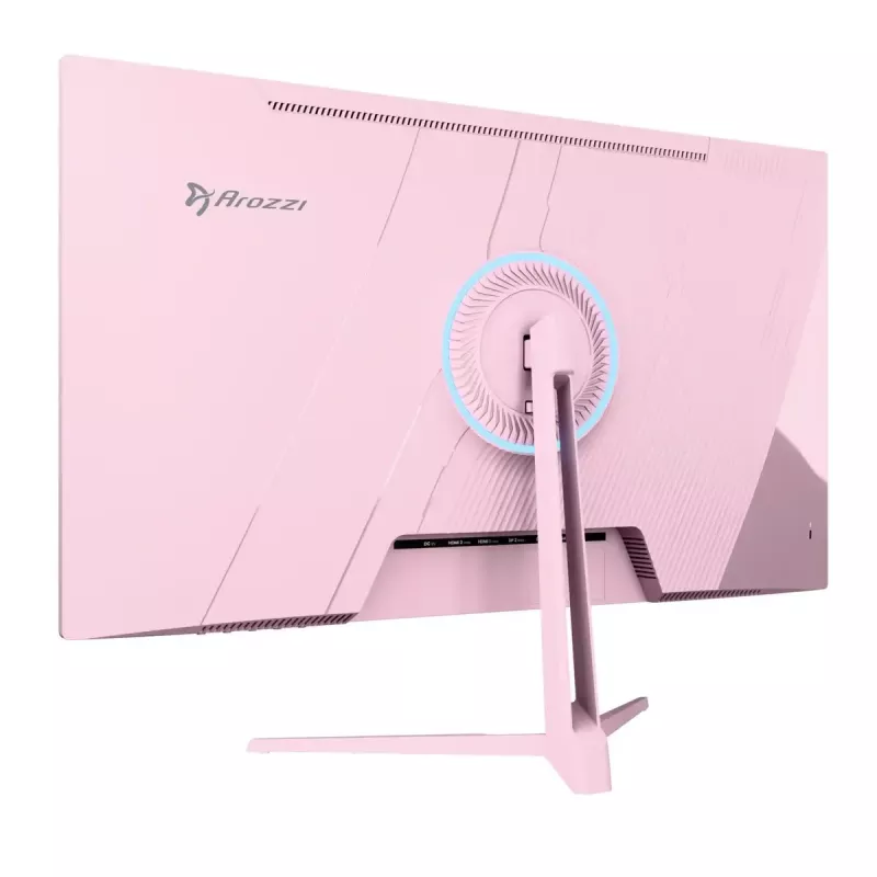 Monitor komputerowy Arozzi Nova 27 cali IPS LED 2560×1440 QHD 1 ms 350 cd/m² VESA Różowy