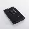iStorage diskAshur³ 5 TB Czarny | Bezpieczny przenośny dysk twardy | Zgodność z FIPS 140-3 Poziom 3 | Common Criteria EAL 5+ | Ochrona PIN | Sprzętowe szyfrowanie AES-XTS 256-bit | Zgodność z RODO, TAA | Odporny na kurz/wodę |