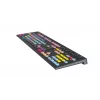 Klawiatura LogicKeyboard LKB-PSO3-A2PC-DE — pełnowymiarowa USB QWERTZ niemiecka, 108 klawiszy, podświetlenie LED, kabel 1,8 m