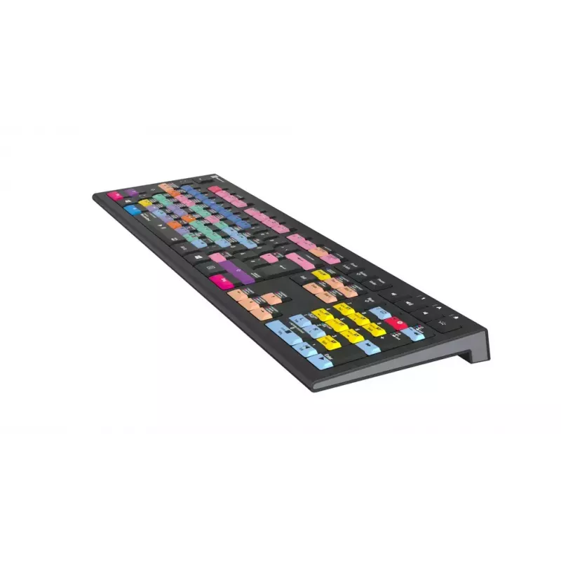 Klawiatura LogicKeyboard LKB-PSO3-A2PC-DE — pełnowymiarowa USB QWERTZ niemiecka, 108 klawiszy, podświetlenie LED, kabel 1,8 m