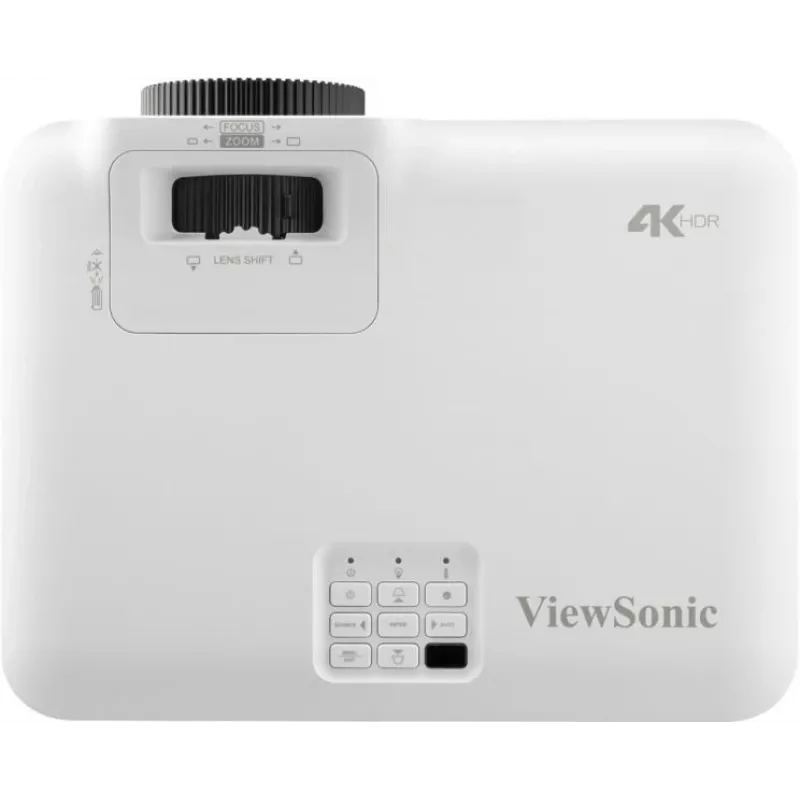 Viewsonic V554K projektor danych Projektor o bardzo krótkim rzucie 3500 ANSI lumenów 3LCD UHD 4K (3840x2160) 3D Biały