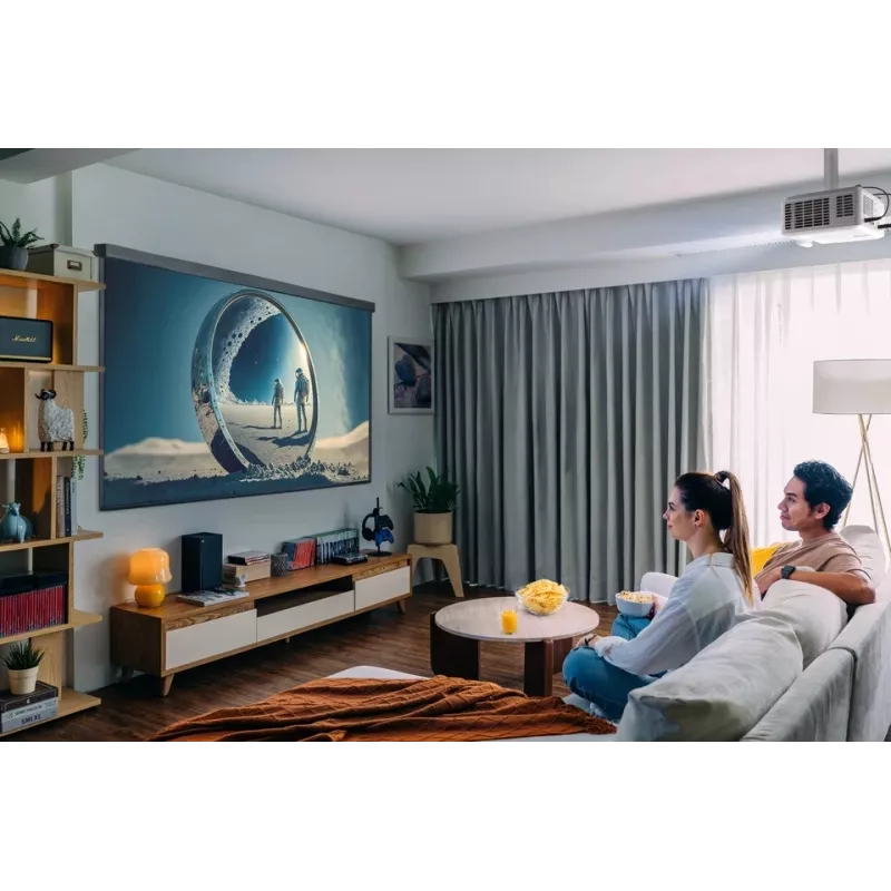 Viewsonic V554K projektor danych Projektor o bardzo krótkim rzucie 3500 ANSI lumenów 3LCD UHD 4K (3840x2160) 3D Biały