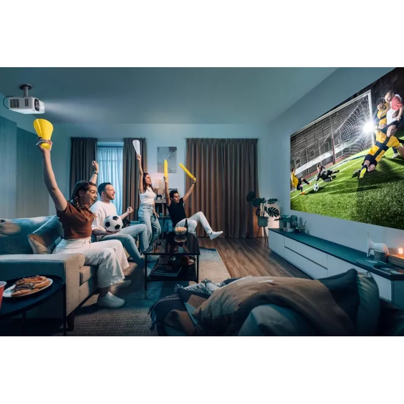 Viewsonic V554K projektor danych Projektor o bardzo krótkim rzucie 3500 ANSI lumenów 3LCD UHD 4K (3840x2160) 3D Biały