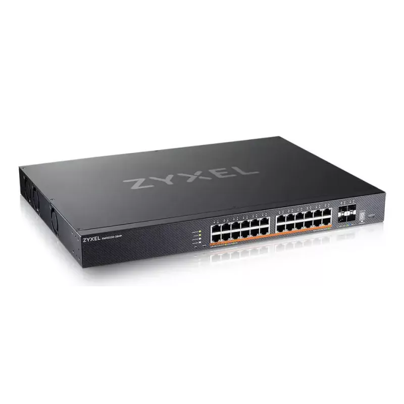 Zyxel XMG2230-28HP Zarządzalny przełącznik L2/L3 2.5G Ethernet (100/1000/2500) Power over Ethernet (PoE) 1U Czarny