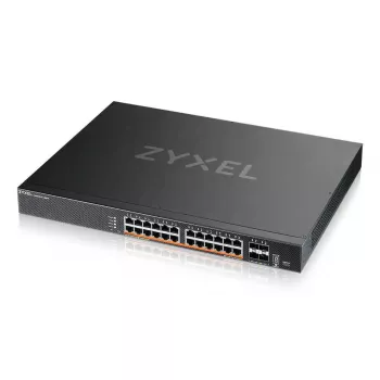 Zyxel XMG2230-28HP Zarządzalny przełącznik L2/L3 2.5G Ethernet (100/1000/2500) Power over Ethernet (PoE) 1U Czarny