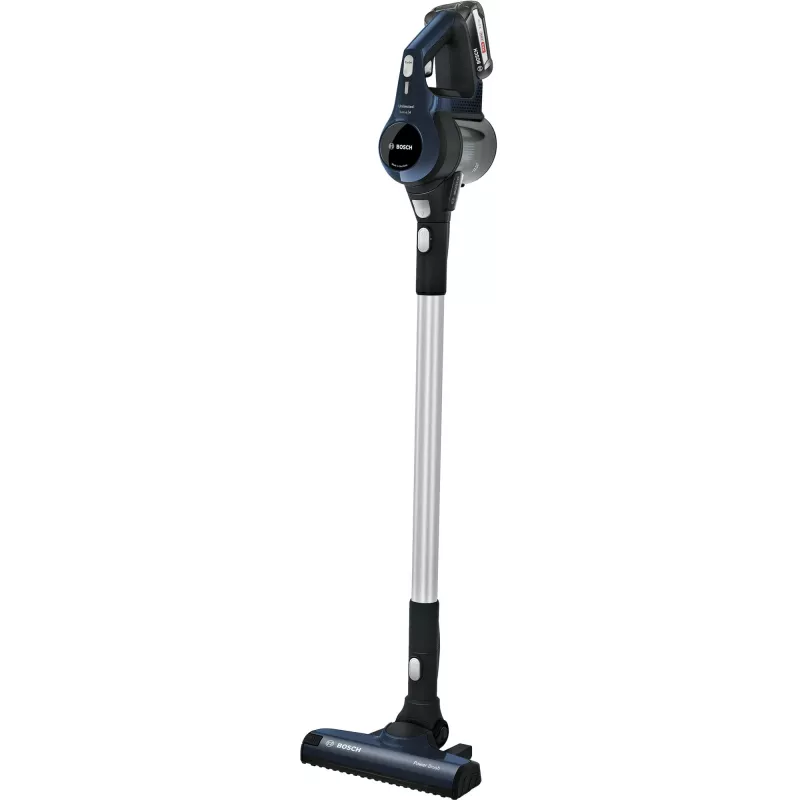Bosch Serie 6 BBS611PCK stick vacuum/electric broom 2-in-1 stick vacuum bateria Dry Hygiene Filter Bagless niebieski 2.5 Ah