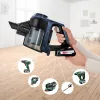 Bosch Serie 6 BBS611PCK stick vacuum/electric broom 2-in-1 stick vacuum bateria Dry Hygiene Filter Bagless niebieski 2.5 Ah