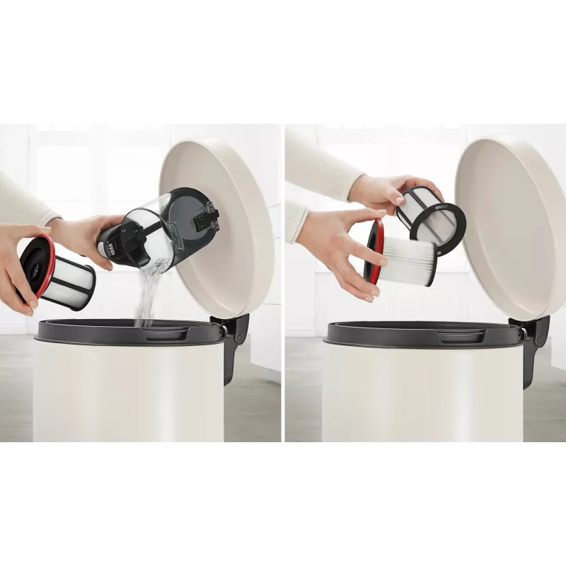 Bosch Serie 6 BBS611PCK stick vacuum/electric broom 2-in-1 stick vacuum bateria Dry Hygiene Filter Bagless niebieski 2.5 Ah