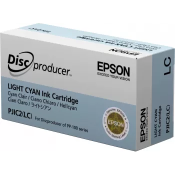 Epson Discproducer wkład atramentowy, Light cyjan (MOQ=10), Light cyjan, atrament pigmentowy, 1 szt.