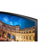 Samsung C24F396FHR komputer monitor 59,7 cm (23,5 cala) 1920 x 1080 pikseli Full HD LED Czarny