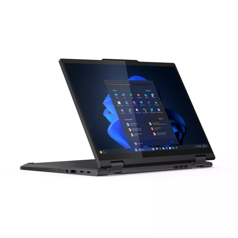 Lenovo ThinkPad T14s 2-in-1 Gen 1 Laptop konwertowalny, Intel Core Ultra 7 255U, 14-calowy ekran dotykowy WUXGA, 32 GB RAM, 1 TB SSD, Windows 11 Pro, Czarny
