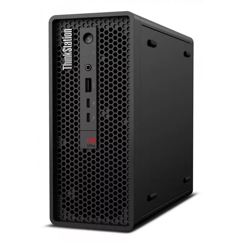 Lenovo ThinkStation P3 Ultra SFF Intel® Core™ i5 i5-14600 32 GB DDR5-SDRAM 1 TB SSD NVIDIA RTX A400 Windows 11 Pro Mini Tower Stacja robocza Czarny