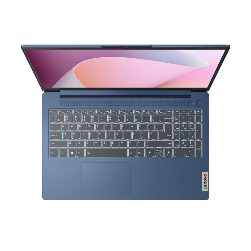 Lenovo IdeaPad cienki 3 15AMN8 Laptop z AMD Ryzen™ 5 7520U, 39,6 cm (15,6 cala), Full HD, 16 GB LPDDR5-SDRAM, 512 GB SSD, Wi-Fi 6 (802.11ax), Windows 11 Home, niemiecki, niebieski