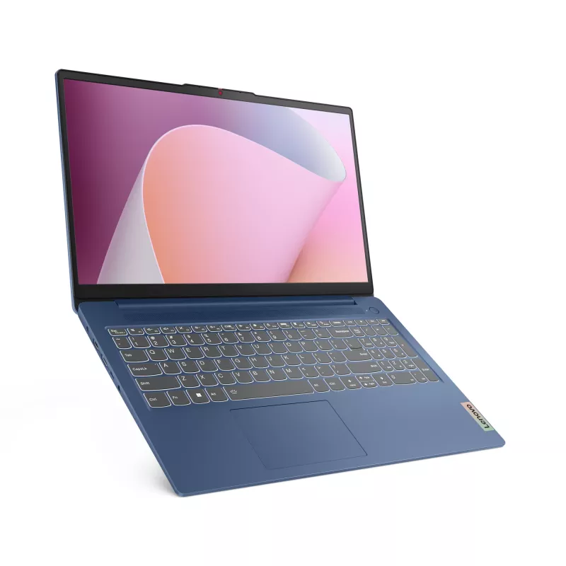 Lenovo IdeaPad cienki 3 15AMN8 Laptop z AMD Ryzen™ 5 7520U, 39,6 cm (15,6 cala), Full HD, 16 GB LPDDR5-SDRAM, 512 GB SSD, Wi-Fi 6 (802.11ax), Windows 11 Home, niemiecki, niebieski