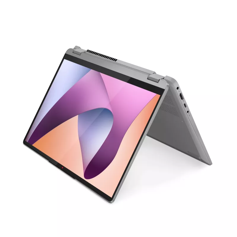 Lenovo IdeaPad Flex 5 14ABR8 AMD Ryzen™ 5 7430U Hybrid (2-w-1) 35,6 cm (14 cali) Ekran dotykowy WUXGA 8 GB LPDDR4x-SDRAM 512 GB SSD Wi-Fi 6 (802.11ax) Windows 11 Home Niemiecki szary