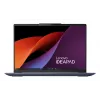 Lenovo IdeaPad cienki 5 14Q8X9 Copilot+ PC Snapdragon X1-26-100 Laptop 35,6 cm (14 cali) WUXGA 16 GB LPDDR5x-SDRAM 512 GB SSD Wi-Fi 7 (802.11be) Windows 11 Home niemiecki niebieski