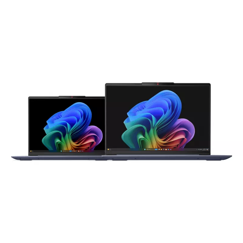 Lenovo IdeaPad cienki 5 14Q8X9 Copilot+ PC Snapdragon X1-26-100 Laptop 35,6 cm (14 cali) WUXGA 16 GB LPDDR5x-SDRAM 512 GB SSD Wi-Fi 7 (802.11be) Windows 11 Home niemiecki niebieski