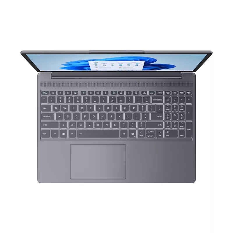 Lenovo IdeaPad cienki 3 15ARP10 AMD Ryzen™ 5 7535HS Laptop 38,9 cm (15,3 cala) WUXGA 16 GB DDR5-SDRAM 1 TB SSD Wi-Fi 7 (802.11be) Windows 11 Home German szary