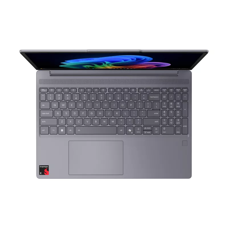 Lenovo IdeaPad cienki 3 15Q8X10 Copilot+ PC Snapdragon X1-26-100 Laptop 38,9 cm (15,3 cala) WUXGA 16 GB LPDDR5x-SDRAM 1 TB SSD Wi-Fi 7 (802.11be) Windows 11 Home German szary