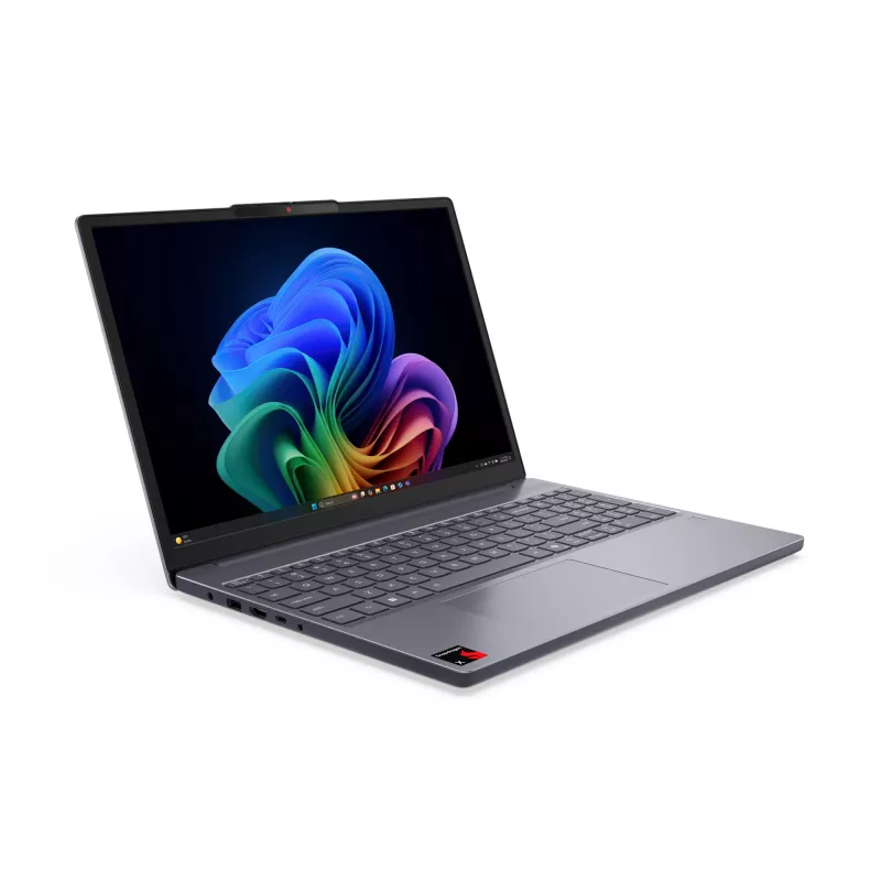 Lenovo IdeaPad cienki 3 15Q8X10 Copilot+ PC Snapdragon X1-26-100 Laptop 38,9 cm (15,3 cala) WUXGA 16 GB LPDDR5x-SDRAM 1 TB SSD Wi-Fi 7 (802.11be) Windows 11 Home German szary