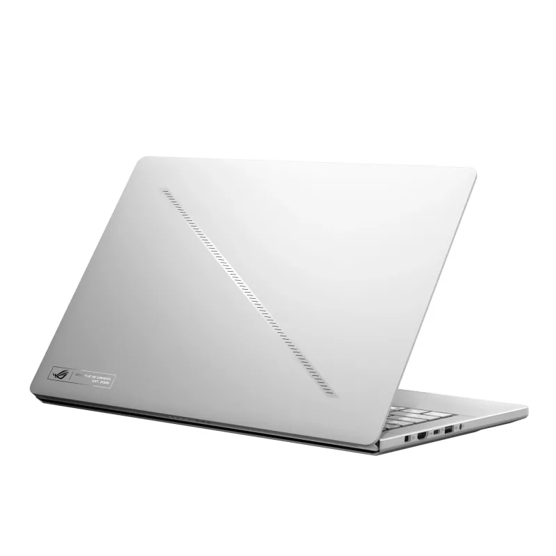 Laptop ASUS ROG Zephyrus G14 GA403WR — AMD Ryzen AI 9 HX 370, 14 cali WQXGA+ 2880×1800, 32 GB LPDDR5x, 2 TB SSD, RTX 5070 Ti, Windows 11 Home, biały