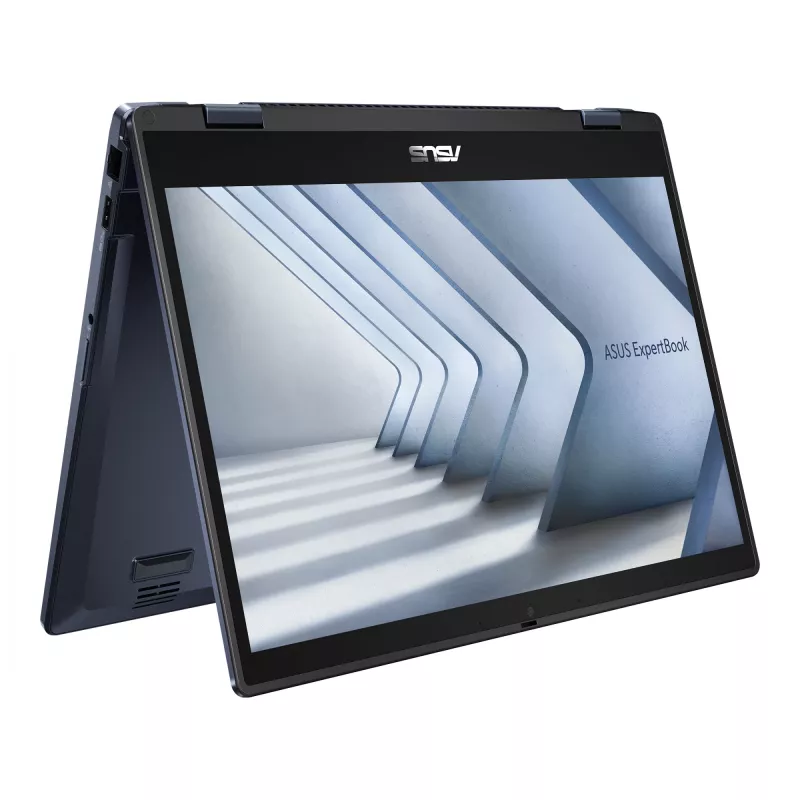 ASUS ExpertBook B3 Flip B3402FVA-LE2540X Intel Core 5 120U Hybrid (2-w-1) 35,6 cm (14 cali) Dotykowy Full HD 16 GB DDR4-SDRAM 512 GB SSD Wi-Fi 6 (802.11ax) Windows 11 Pro Niemiecki Czarny