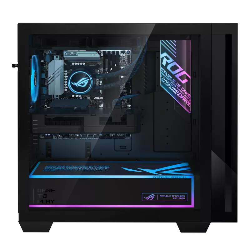 ASUS ROG G700 G700TF-07265F351W Intel Core Ultra 7 265F 32 GB DDR5-SDRAM 1 TB SSD NVIDIA GeForce RTX 5070 Ti Windows 11 Home Czarna wieża PC