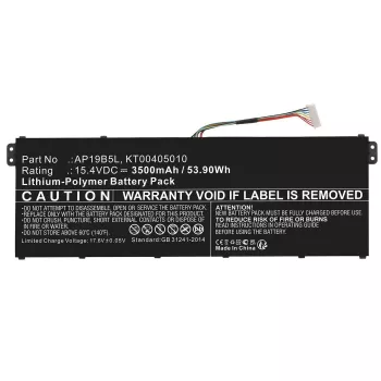 Część zamienna do laptopa CoreParts MBXAC-BA0121 szerokość 88,4 mm wysokość 261 mm