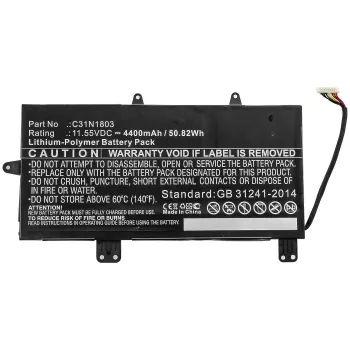 Część zamienna do laptopa CoreParts MBXAS-BA0284 Bateria