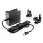 CoreParts MBXDE-AC0006 zasilacz sieciowy/inwerter Wewnętrzny 65 W Czarny