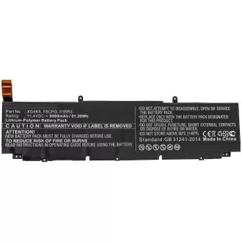 Część zamienna do laptopa CoreParts MBXDE-BA0244 Bateria