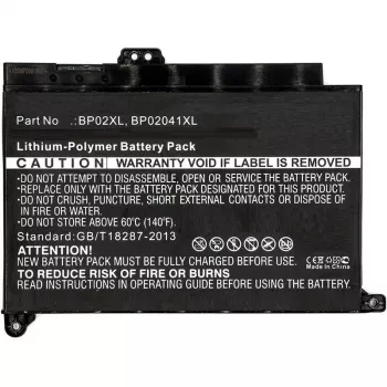 CoreParts Bateria do laptopa HP, Bateria, HP, Pavilion 15-AU010WM, Pavilion 15-AU018wm, Pavilion PC 15, Pavilion PC 15