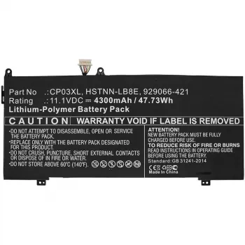 Bateria CoreParts MBXHP-BA0176 do HP Spectre x360 13-ae010ca