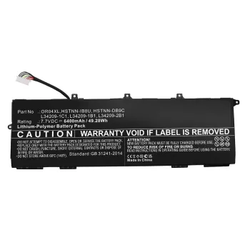 Bateria do laptopa CoreParts MBXHP-BA0301 — 6700 mAh, 7,7 V, 89,7×5,5×283,6 mm