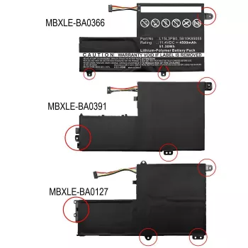 Część zamienna do laptopa CoreParts MBXLE-BA0127 Bateria