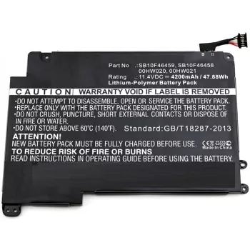 Bateria do laptopa CoreParts do Lenovo, bateria, Lenovo, ThinkPad Yoga 460