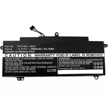 Bateria do laptopa CoreParts do Toshiba, Bateria, Toshiba, Tecra Z40-A-10K, Tecra Z40-A-10T, Tecra Z40-A-10X, Tecra Z40-A-110