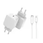 CoreParts MBXUSB-AC0015 ładowarka do urządzeń mobilnych Uniwersalna Biały AC Szybkie ładowanie Wewnętrzna