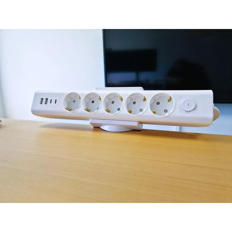 MicroConnect MC-DESKMOUNTW zacisk biurkowy do listew zasilających